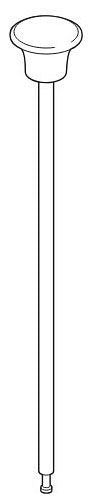 Delta Trinsic RP74235RB Lift Rod & Finial - Diverter - Roman Tub