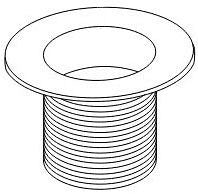 Delta RP7432 Waste Plug - Dome Strainer