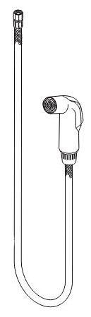 Delta Classic RP74402 Side Spray & Hose Assembly