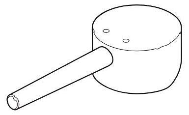 Delta Trinsic RP74610KS Handle, Screw and Button