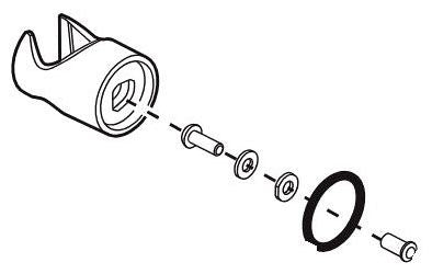 Brizo Odin RP75218RB Handshower Holder Assembly
