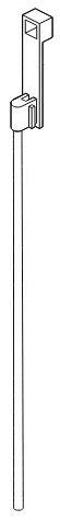 Delta Ara RP75407 Lift Rod & Slider - 1H Bathroom