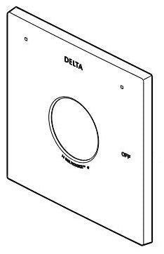 Delta Zura RP75436CZ 14 Series Escutcheon & Gasket