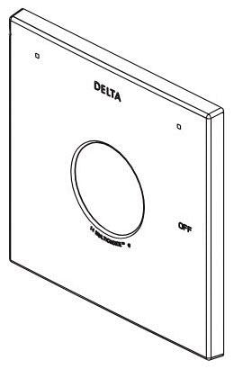 Delta Ara RP75438CZ 17 Series Escutcheon & Gasket