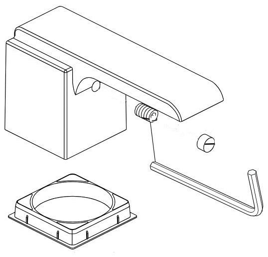 Delta Ara RP75500BL Handle Kit - Roman Tub