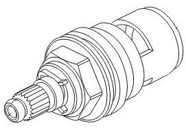 Brizo RP75786 Valve Cartridge, Hot Side