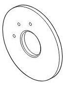 Brizo Litze RP76546SL Escutcheon - 3 Function Diverter