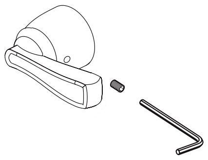 Delta Lakewood RP77034BL Handle Kit