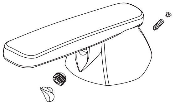Delta Ashlyn: Metal Lever Handle Kit - 1H Bathroom