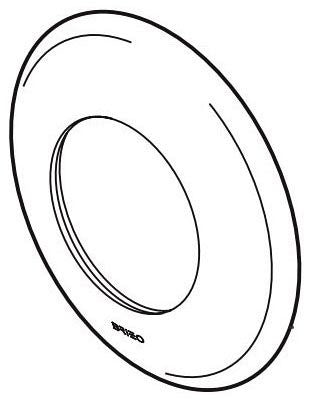Brizo RP77545SL Body Spray Trim Escutcheon