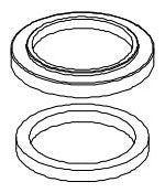 Delta Keele RP81006SP Single Hole Escutcheon and Gasket
