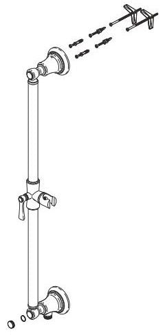 Brizo Rook RP81155PC Slidebar Assembly