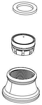 Delta Lorain RP81850 Aerator Assembly