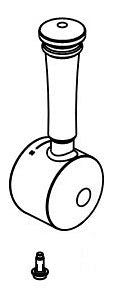 Delta Valdosta RP82118CZ Single Lever Handle Kit With Set Screw