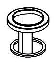 Peerless Precept RP82297BL Flange and Gasket