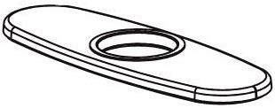 Peerless Precept RP82298BL Escutcheon and Base Plate