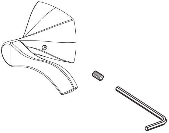 Delta Kahlo RP84370BL Handle Kit