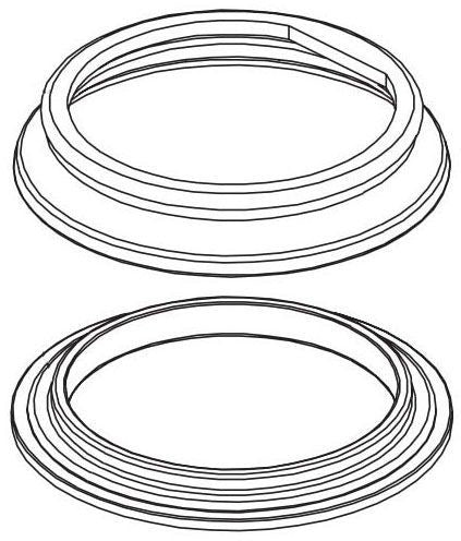 Delta Valdosta: Flange w/ Seal