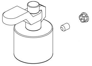 Brizo Litze RP90863SL Diverter Handle - Industrial Lever