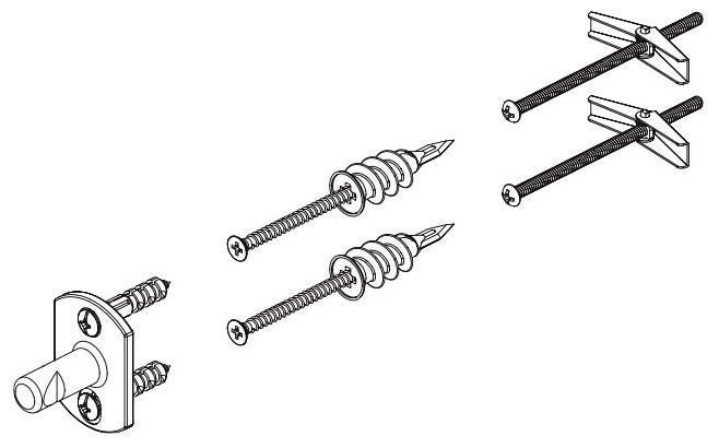 Brizo RP92011 Mounting Hardware