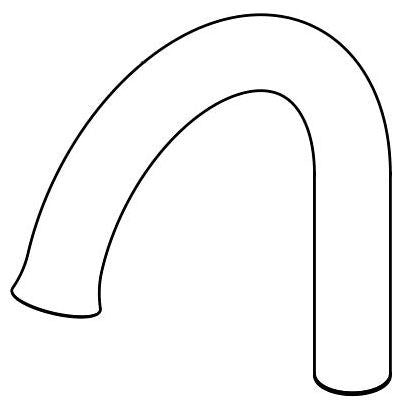 Brizo Artesso RP92106PC Prep Spout Assembly with Magnet