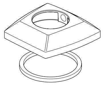 Brizo RP92220PC Spout Base and Gasket