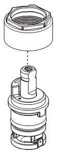 Delta Corin RP93525 Stem Unit Assembly, Seats and Springs, and Bonnet Nut