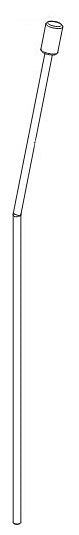 Peerless Precept RP93976BL Lift Rod