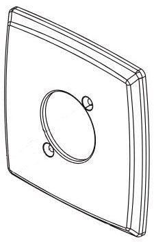 Delta Kahlo RP94222BL Tub/Shower Escutcheon