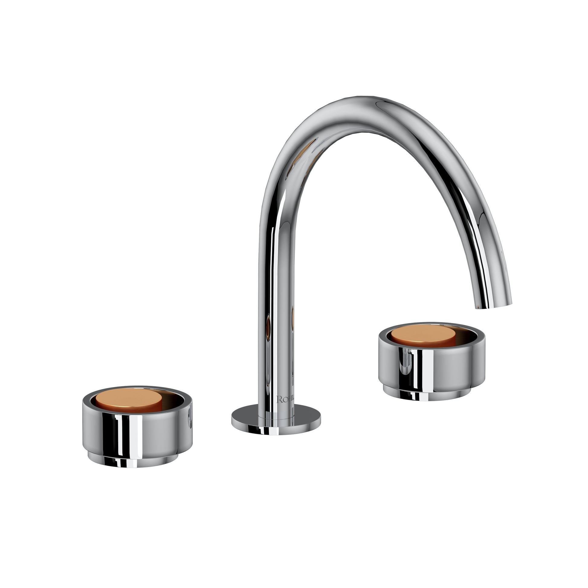 ROHL EC08D3 Eclissi Widespread Lavatory Faucet With C-Spout