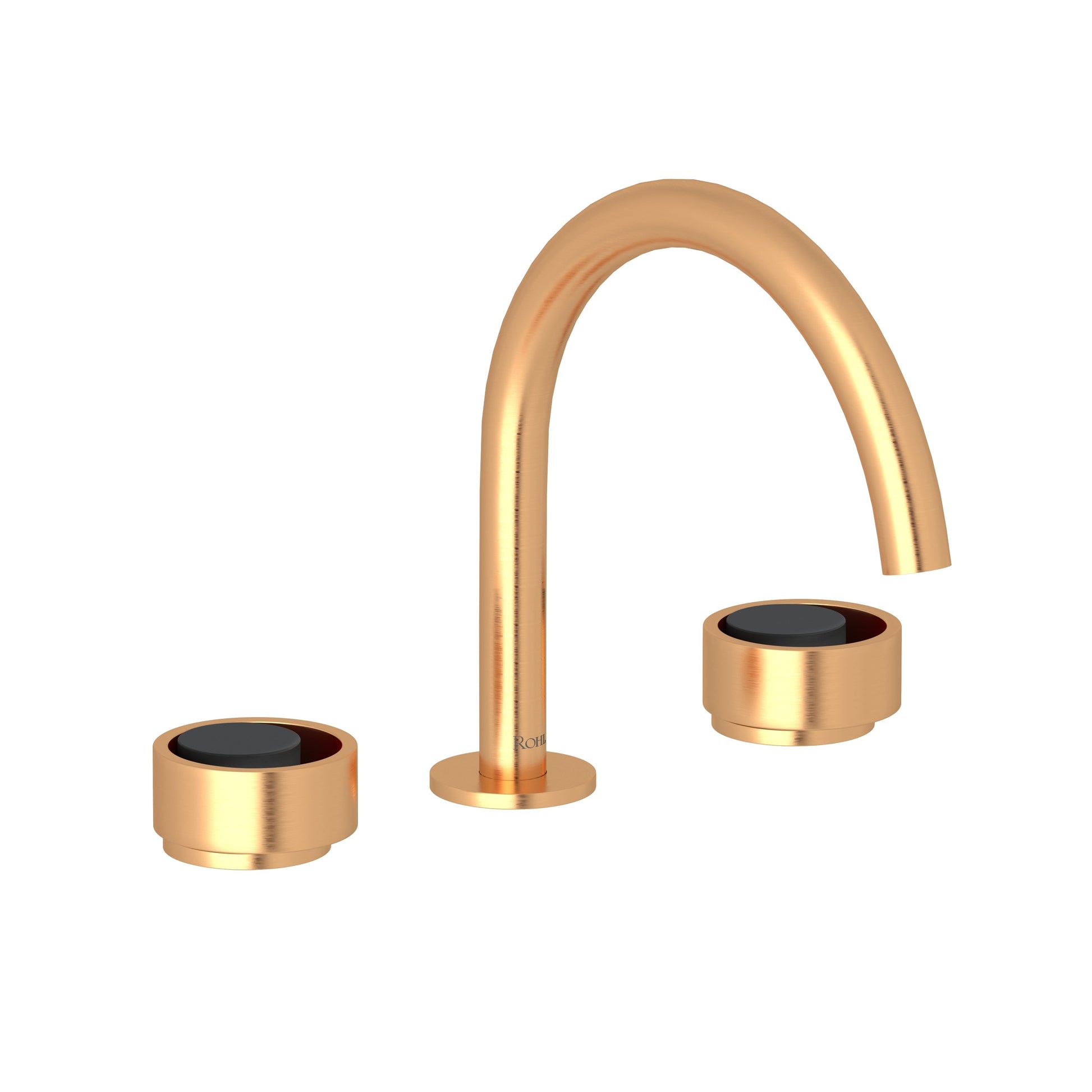ROHL EC08D3 Eclissi Widespread Lavatory Faucet With C-Spout