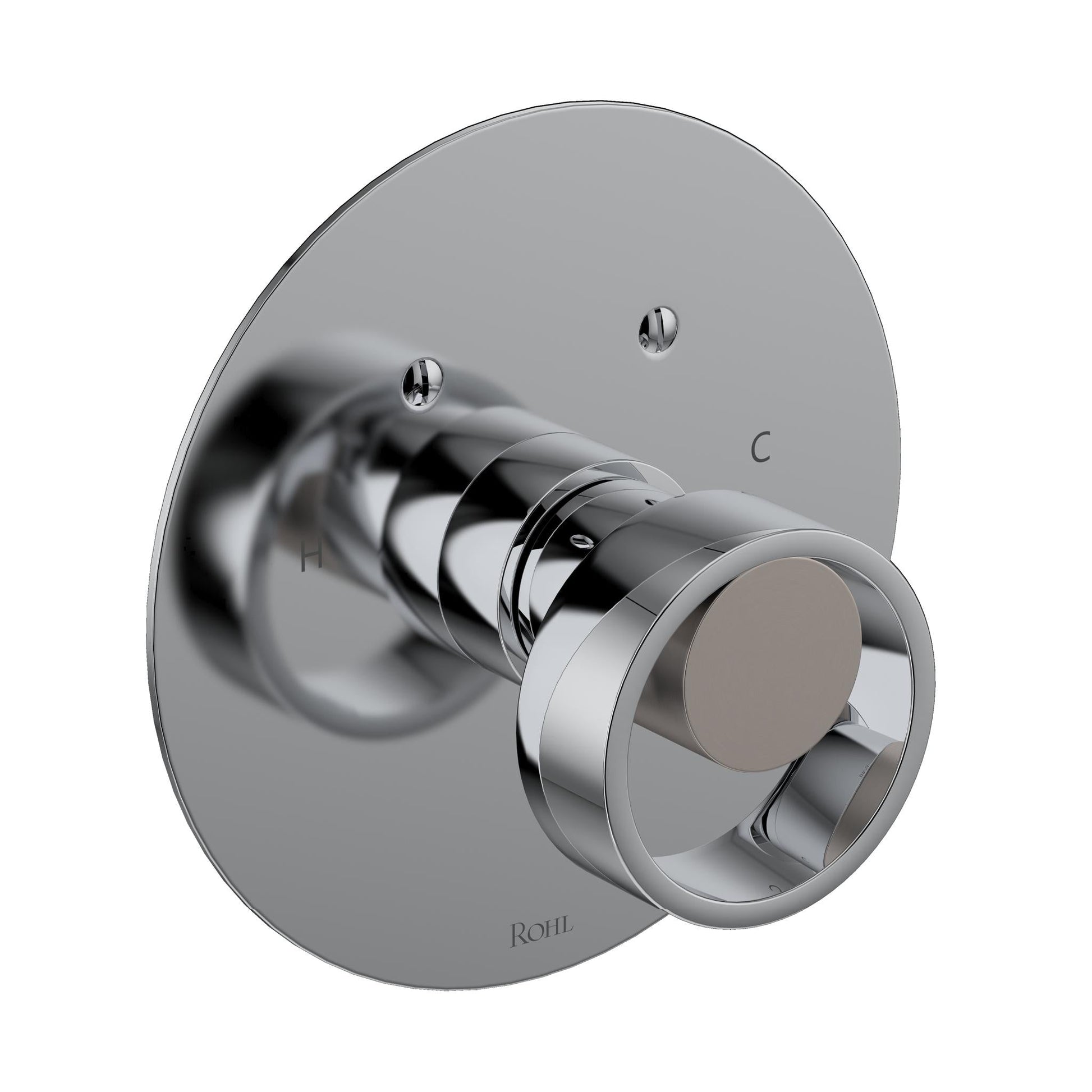 ROHL EC13W1 Eclissi 3/4" Thermostatic Trim without Volume Control