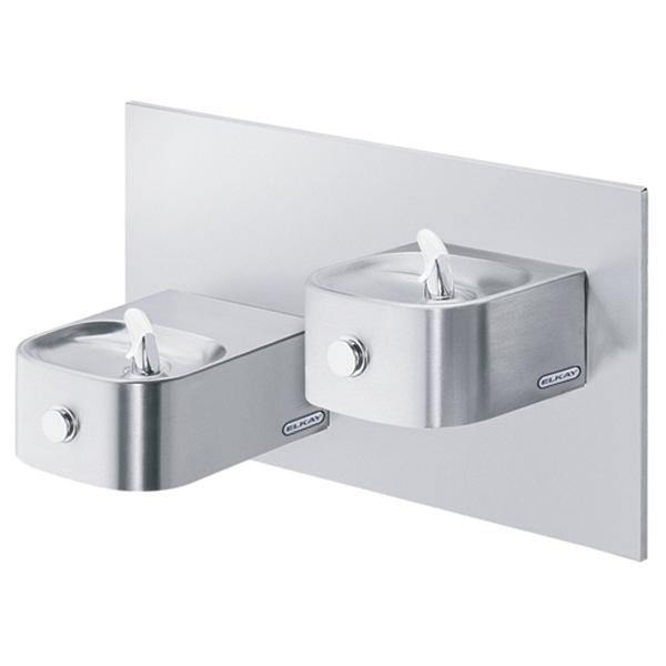 Elkay Soft Sides Bi-Level Reverse Fountain Non-Filtered Non-Refrigerated Stainless