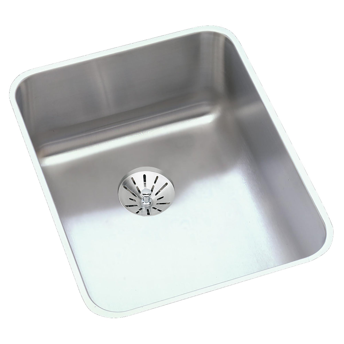 Elkay Lustertone Classic Stainless Steel 16-1/2" x 20-1/2" x 4-7/8" Single Bowl Undermount ADA Sink w/Perfect Drain®