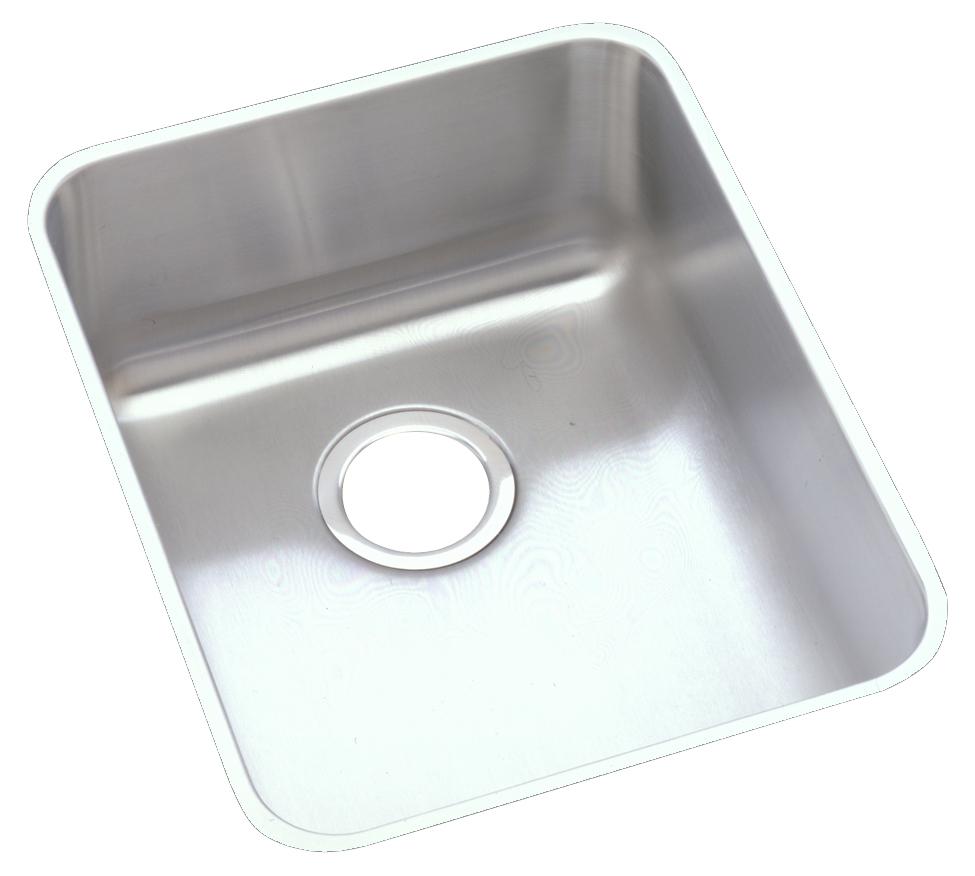 Elkay Lustertone Classic Stainless Steel 16-1/2" x 20-1/2" x 4-3/8" Single Bowl Undermount ADA Sink