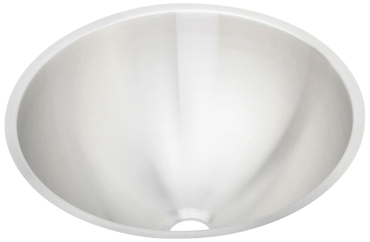 Elkay Asana Stainless Steel 18-3/8" x 18-3/8" x 8" Single Bowl Undermount Bathroom Sink