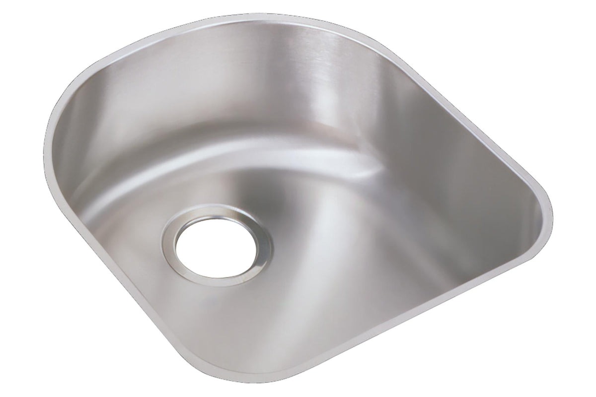 Elkay Lustertone Classic Stainless Steel 18-1/2" x 20" x 7-1/2" Single Bowl Undermount Sink