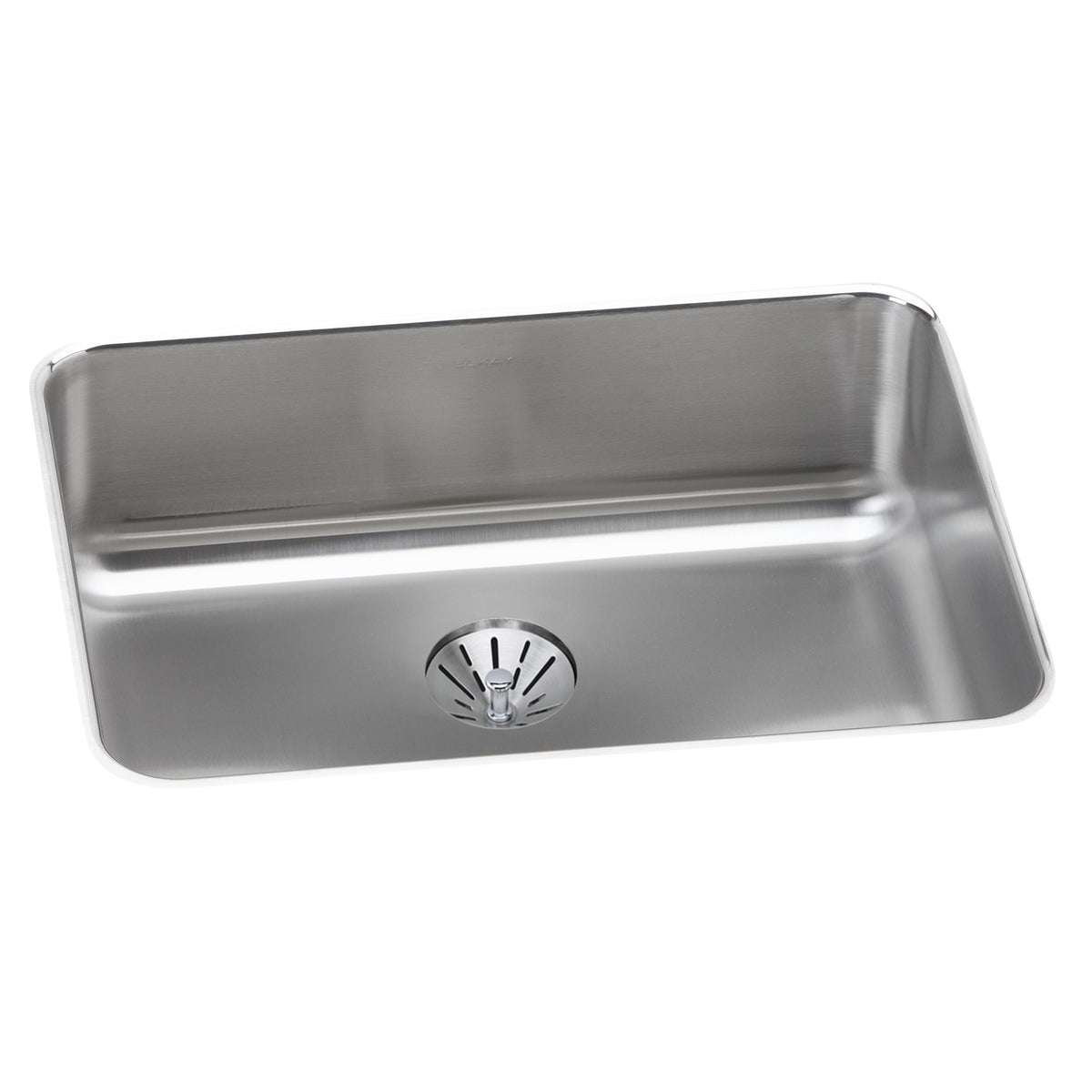 Elkay Lustertone Classic Stainless Steel 25-1/2" x 19-1/4" x 8" Single Bowl Undermount Sink with Perfect Drain®