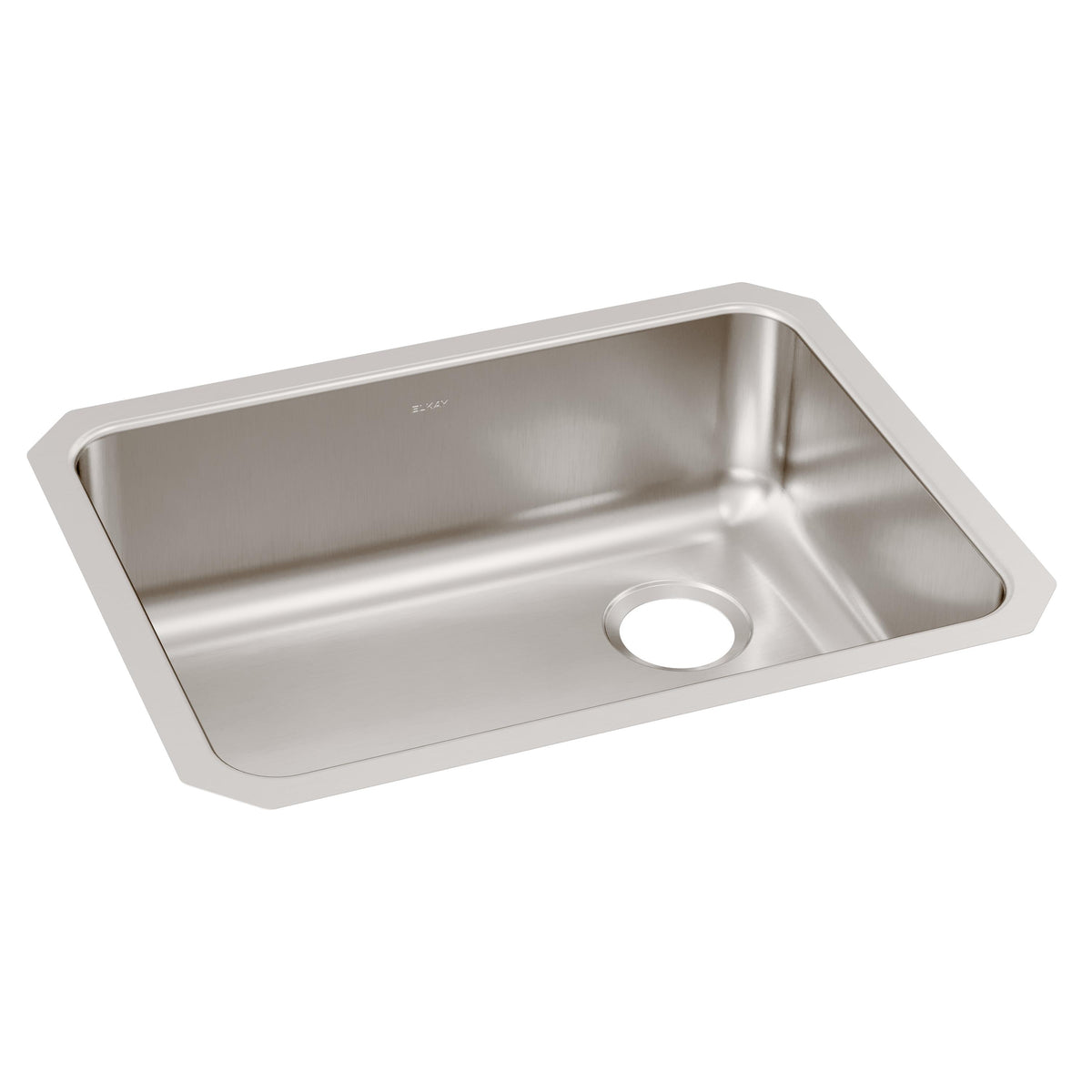 Elkay Lustertone Classic Stainless Steel 25-1/2" x 19-1/4" x 8" Single Bowl Undermount Sink with Right Drain