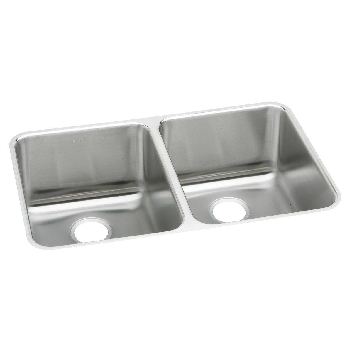 Elkay Lustertone Classic Stainless Steel 35-3/4" x 18-1/2" x 10" Equal Double Bowl Undermount Sink