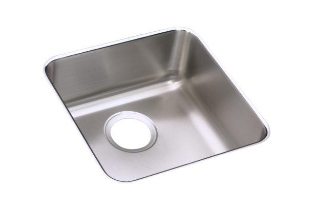 Elkay Lustertone Classic Stainless Steel 14-1/2" x 14-1/2" x 4-3/8" Single Bowl Undermount ADA Sink