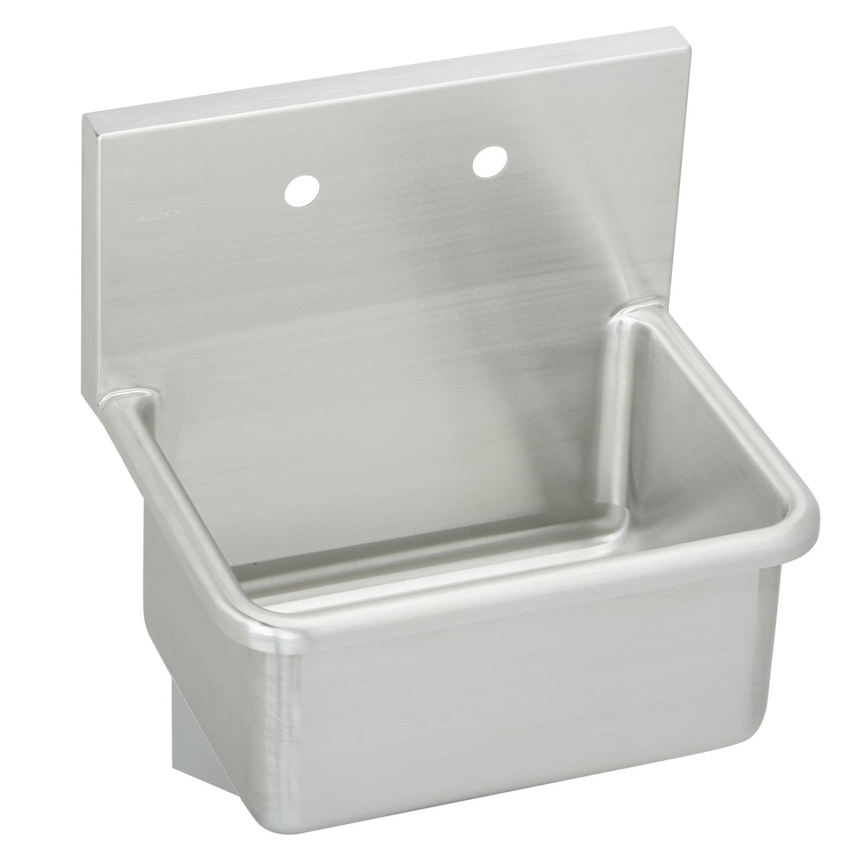 Elkay Stainless Steel 23" x 18-1/2" x 12 Wall Hung 2-Hole Service Sink