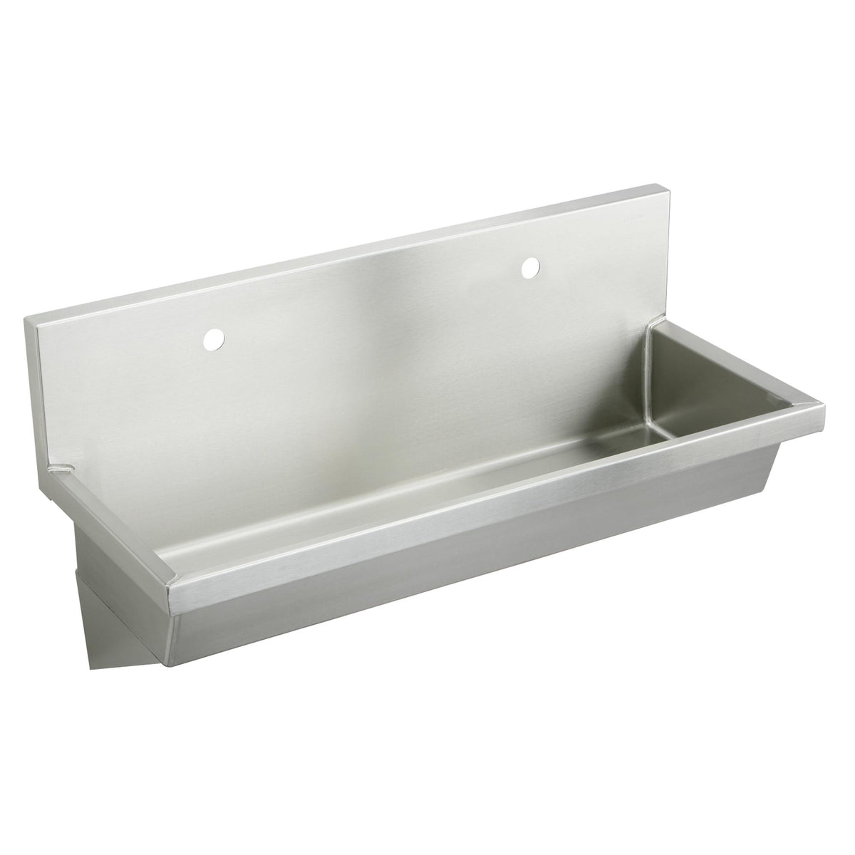 Elkay Stainless Steel 48" x 20" x 8" Wall Hung Multiple Station 2-Hole Hand Wash Sink