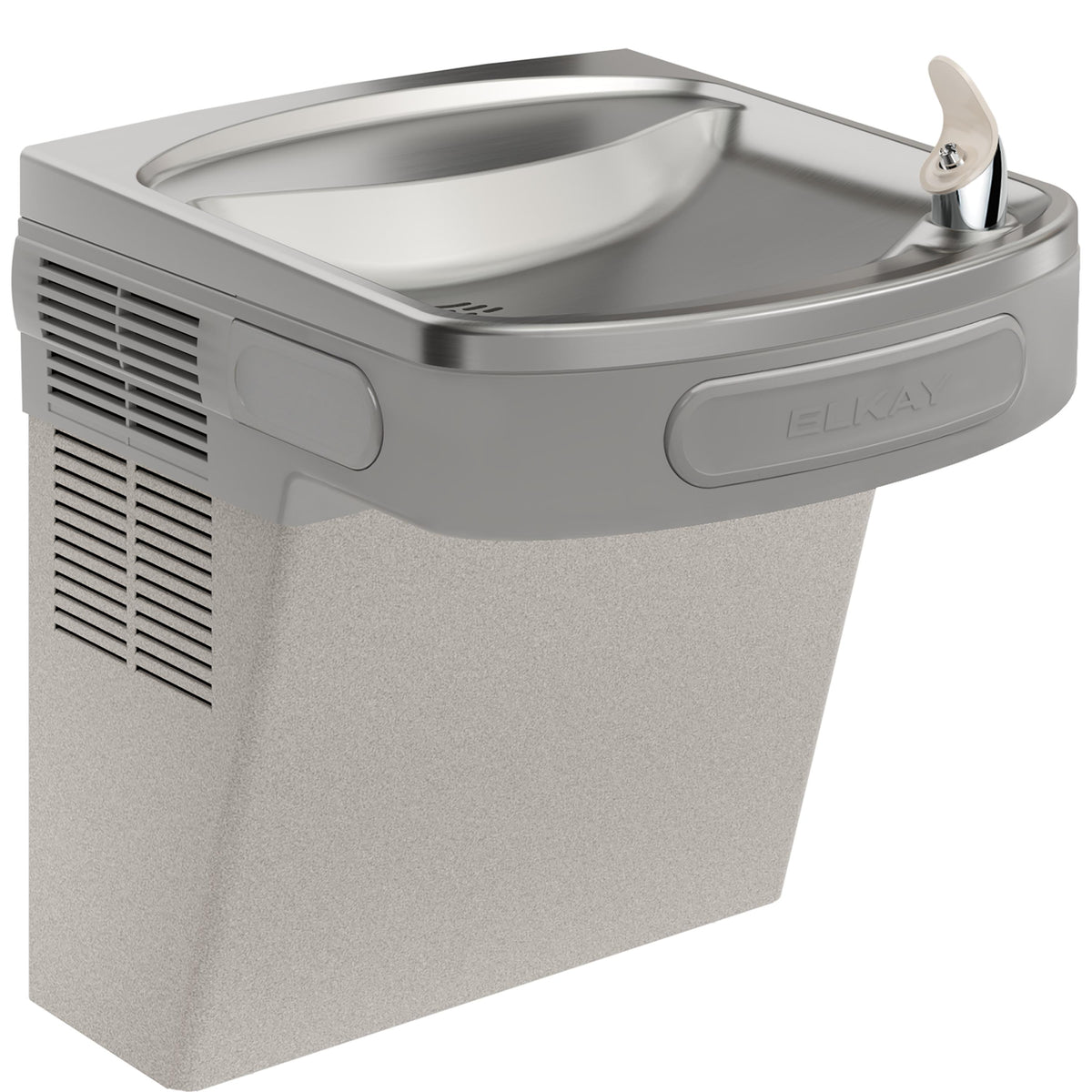 Elkay Wall Mount ADA Cooler Non-filtered Non-refrigerated Light Gray Granite
