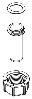 Moen 183961 3_4_Inlet_Nipple_Nut_Oring