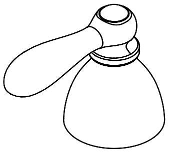 Moen 188614 Handle kit