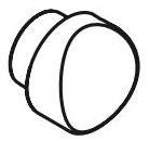 Moen 195711 Diverter knob kit