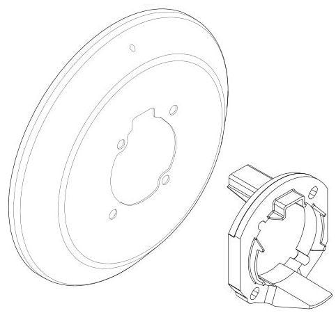 Moen 197596 Escutcheon