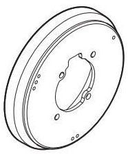 Moen 198036 Escutcheon