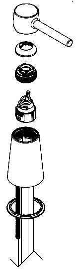 Moen 198924 Handle kit
